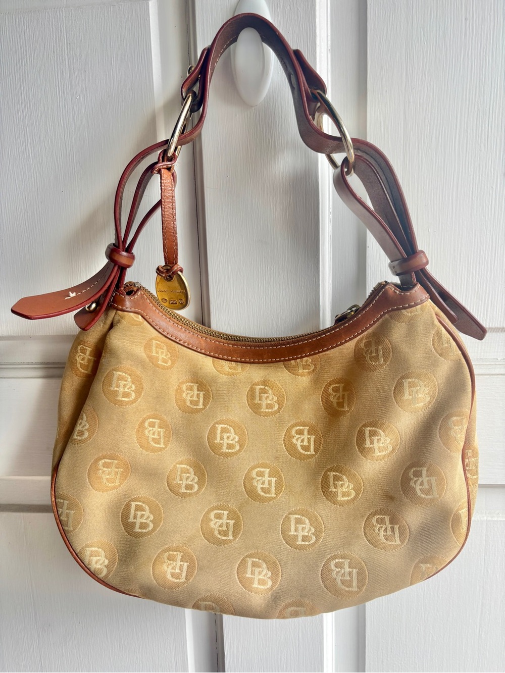 vintage y2k dooney & bourke monogram hobo bag GUC - Picture 7 of 15